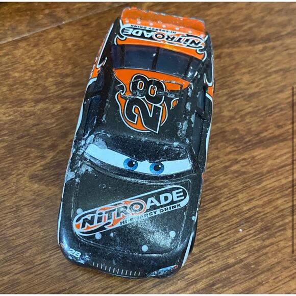 DISNEY Pixar Cars Nitroade Hauler Semi Truck and Car - Picture 3 of 5